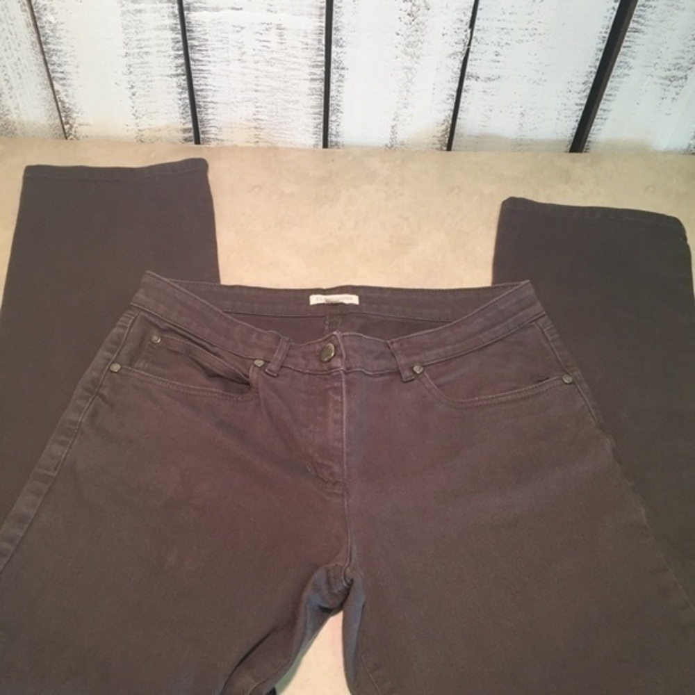 Eileen Fisher Grey Jeans Size Petite 6